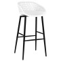 High table and bar stools 5 pieces white by , Furniture sets for kitchens and dining rooms - Ref: Foro24-3057404, Price: 376,...