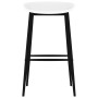 High table and bar stools 7 pieces black and white by , Furniture sets for kitchens and dining rooms - Ref: Foro24-3057396, P...