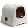 Curver Caja cubierta de arena para gatos 51x38,5x39,5 cm blanco de Curver, Cajones de arena higiénica para gatos - Ref: Foro2...