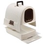 Curver Caja cubierta de arena para gatos 51x38,5x39,5 cm blanco de Curver, Cajones de arena higiénica para gatos - Ref: Foro2...