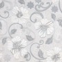 Gray Flower Printed 3D Wall Wallpaper by , Painted paper - Ref: Foro24-353403, Price: 14,99 €, Discount: %