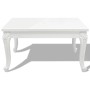 Bright white coffee table 80x80x42 cm by vidaXL, Coffee table - Ref: Foro24-243379, Price: 138,85 €, Discount: %