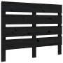 Solid black pine wood bed headboard 100x3x80 cm by , Headboards and footboards - Ref: Foro24-821336, Price: 47,24 €, Discount: %