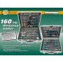 Brüder Mannesmann Tool set 160 pieces 29078 by Brüder Mannesmann, Hand Tool Sets - Ref: Foro24-408589, Price: 251,89 €, Disco...