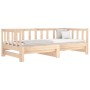 Sofá cama extraíble madera maciza de pino 2x(90x190) cm de , Camas y somieres - Ref: Foro24-814664, Precio: 148,75 €, Descuen...