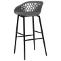 Kitchen stools 4 units gray by , Kitchen stools - Ref: Foro24-248163, Price: 229,69 €, Discount: %