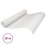 Non-woven 3D white plain wallpaper 10x0.53 m by , Painted paper - Ref: Foro24-353397, Price: 17,81 €, Discount: %