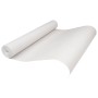 Non-woven 3D white plain wallpaper 10x0.53 m by , Painted paper - Ref: Foro24-353397, Price: 17,81 €, Discount: %