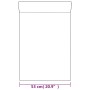 Non-woven 3D white plain wallpaper 10x0.53 m by , Painted paper - Ref: Foro24-353397, Price: 17,81 €, Discount: %