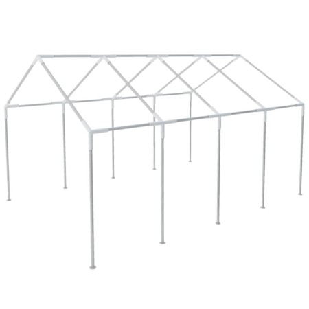 Structure for 8x4 m steel tent by vidaXL, Structures for tents and gazebos - Ref: Foro24-42126, Price: 433,49 €, Discount: %