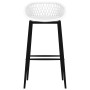 High table and bar stools 7 pieces white by , Furniture sets for kitchens and dining rooms - Ref: Foro24-3057418, Price: 526,...