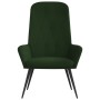 Dark green velvet relaxation armchair by , Armchairs - Ref: Foro24-341196, Price: 119,68 €, Discount: %