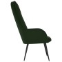 Dark green velvet relaxation armchair by , Armchairs - Ref: Foro24-341196, Price: 119,68 €, Discount: %