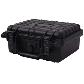 Maletín protector de equipo negro 27x24,6x12,4 cm de vidaXL, Bolsas y fundas para cámaras - Ref: Foro24-142169, Precio: 24,07...
