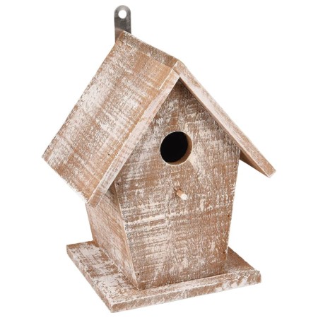 FLAMINGO Birdhouse Gio wood brown/white by , Birdhouses - Ref: Foro24-444314, Price: 31,30 €, Discount: %