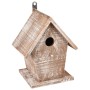 FLAMINGO Vogelhaus Gio Holz braun/weiß von , Vogelhäuser - Ref: Foro24-444314, Preis: 31,30 €, Rabatt: %