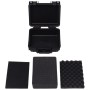 Black equipment protective case 27x24.6x12.4 cm by vidaXL, Camera bags and cases - Ref: Foro24-142169, Price: 26,29 €, Discou...