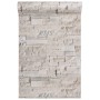 Papel pintado de pared 3D aspecto piedra gris y beige de , Papel pintado - Ref: Foro24-353392, Precio: 20,61 €, Descuento: %