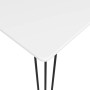 High table and bar stools 7 pieces black and white by , Furniture sets for kitchens and dining rooms - Ref: Foro24-3057417, P...