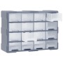 Multi-drawer organizer with 16 medium drawers 52x16x37 cm by , Toolboxes - Ref: Foro24-149602, Price: 53,39 €, Discount: %