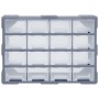 Multi-drawer organizer with 16 medium drawers 52x16x37 cm by , Toolboxes - Ref: Foro24-149602, Price: 53,39 €, Discount: %