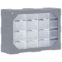 Multi-drawer organizer with 16 medium drawers 52x16x37 cm by , Toolboxes - Ref: Foro24-149602, Price: 53,39 €, Discount: %