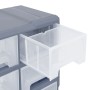 Multi-drawer organizer with 16 medium drawers 52x16x37 cm by , Toolboxes - Ref: Foro24-149602, Price: 53,39 €, Discount: %