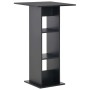 Mesa de bar color negro 60x60x110 cm de , Mesas de cocina y de comedor - Ref: Foro24-280206, Precio: 83,57 €, Descuento: %