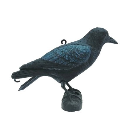 Ubbink Figura de animal cuervo negro 27 cm 1382523 de Ubbink, Adornos para césped y esculturas para jardín - Ref: Foro24-4092...