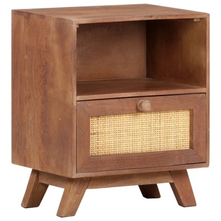 Solid mango wood bedside table 40x30x50 cm by vidaXL, Nightstands - Ref: Foro24-323597, Price: 88,60 €, Discount: %