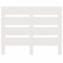 Solid white pine wood bed headboard 75x3x80 cm by , Headboards and footboards - Ref: Foro24-821368, Price: 41,58 €, Discount: %