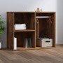 Mueble vestidor madera contrachapada roble ahumado 80x40x65 cm de , Taquillas y armarios de almacenamiento - Ref: Foro24-8205...