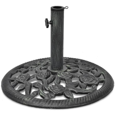 Base de sombrilla de hierro fundido 12 kg 48 cm de vidaXL, Bases para sombrillas - Ref: Foro24-42171, Precio: 59,99 €, Descue...