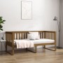 Sofá cama de madera maciza de pino marrón miel 90x190 cm de , Camas y somieres - Ref: Foro24-820884, Precio: 101,05 €, Descue...