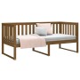 Sofá cama de madera maciza de pino marrón miel 90x190 cm de , Camas y somieres - Ref: Foro24-820884, Precio: 101,05 €, Descue...