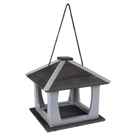 FLAMINGO Vogelhäuschen Kory Holz grau und schwarz von , Vogel Fütterer - Ref: Foro24-444339, Preis: 36,68 €, Rabatt: %