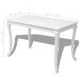 Esstisch 116x66x76 cm glänzend weiß von vidaXL, Küchen- und Esstische - Ref: Foro24-243383, Preis: 195,92 €, Rabatt: %