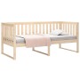 Sofá cama madera maciza de pino 90x190 cm de , Camas y somieres - Ref: Foro24-820881, Precio: 92,98 €, Descuento: %