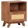 Solid mango wood bedside table 40x30x50 cm by vidaXL, Nightstands - Ref: Foro24-323597, Price: 88,60 €, Discount: %