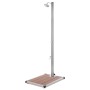 Garden shower with brown base 220 cm stainless steel by , Pool and spa accessories - Ref: Foro24-3070778, Price: 376,78 €, Di...