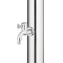 Garden shower with brown base 220 cm stainless steel by , Pool and spa accessories - Ref: Foro24-3070778, Price: 376,78 €, Di...