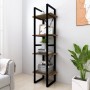 4-tier oak brown wood shelf 40x30x140 cm by , Bookcases and shelves - Ref: Foro24-821305, Price: 55,99 €, Discount: %