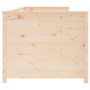 Sofá cama de madera maciza de pino 75x190 cm de , Camas y somieres - Ref: Foro24-820916, Precio: 267,06 €, Descuento: %