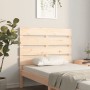 Cabecero de cama madera maciza de pino 100x3x80 cm de , Cabeceros y pies de cama - Ref: Foro24-821332, Precio: 40,99 €, Descu...