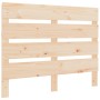 Cabecero de cama madera maciza de pino 100x3x80 cm de , Cabeceros y pies de cama - Ref: Foro24-821332, Precio: 40,99 €, Descu...