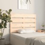 Cabecero de cama madera maciza de pino 100x3x80 cm de , Cabeceros y pies de cama - Ref: Foro24-821332, Precio: 40,99 €, Descu...