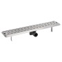 Linear shower drain stainless steel 730x140 mm by vidaXL, Drains - Ref: Foro24-142179, Price: 50,28 €, Discount: %