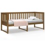 Sofá cama de madera maciza de pino marrón miel 80x200 cm de , Camas y somieres - Ref: Foro24-820879, Precio: 98,88 €, Descuen...