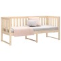 Sofá cama de madera maciza de pino 75x190 cm de , Camas y somieres - Ref: Foro24-820891, Precio: 108,99 €, Descuento: %