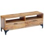 Mango wood TV cabinet 120x35x45 cm by vidaXL, TV Furniture - Ref: Foro24-243340, Price: 256,51 €, Discount: %